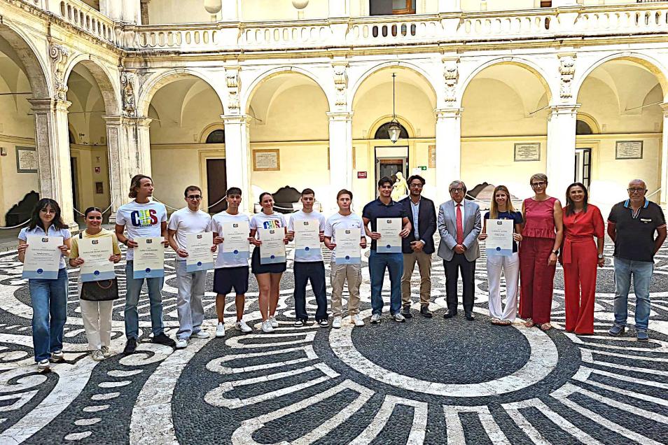 Cus premiazione atleti vincitori Cnu